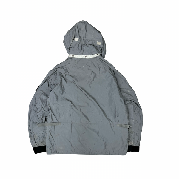 Stone Island 2011 Rare Archive Silver Reflective Jacket - XL