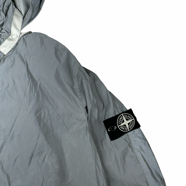 Stone Island 2011 Rare Archive Silver Reflective Jacket - XL