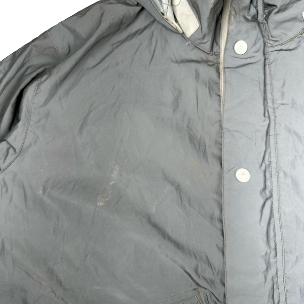 Stone Island 2011 Rare Archive Silver Reflective Jacket - XL
