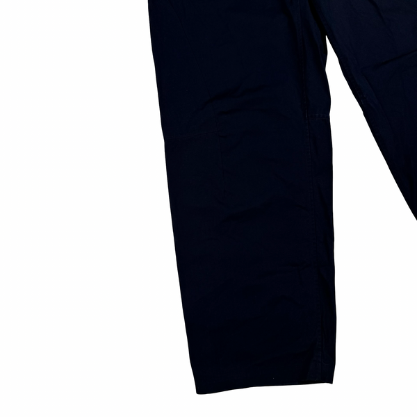 CP Company Metropolis Series 3-2 HyST Navy Cotton Spellout Walking Trousers - Large (34")