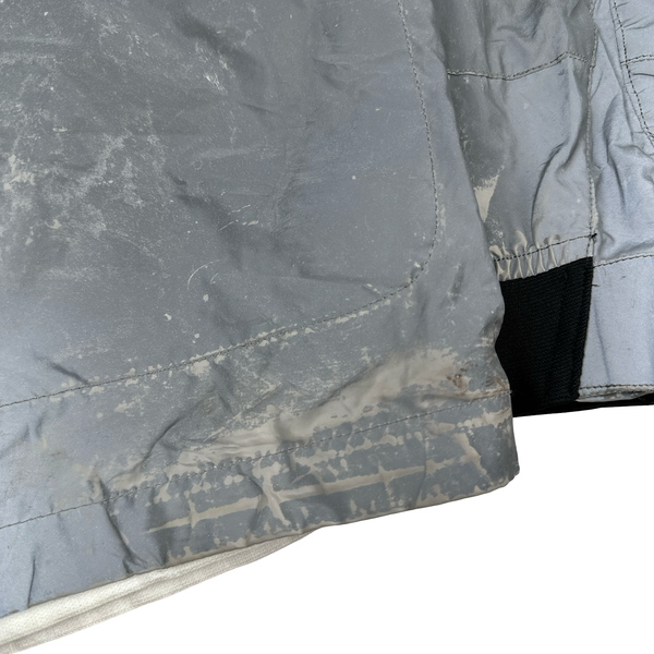 Stone Island 2011 Rare Archive Silver Reflective Jacket - XL
