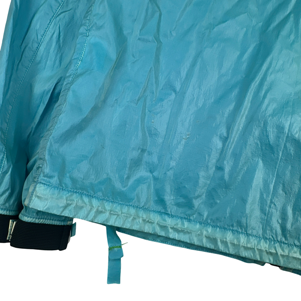 Stone Island 2009 Baby Blue Silk Prismatic Jacket - Large