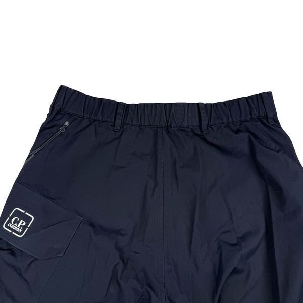 CP Company Metropolis Series 3-2 HyST Navy Cotton Spellout Walking Trousers - Large (34")