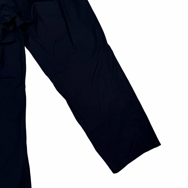 CP Company Metropolis Series 3-2 HyST Navy Cotton Spellout Walking Trousers - Large (34")