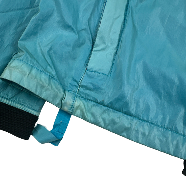 Stone Island 2009 Baby Blue Silk Prismatic Jacket - Large