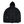 Load image into Gallery viewer, Prada Black Red Tab Logo Zipped Hooded Puffer Jacket - Womens Medium
