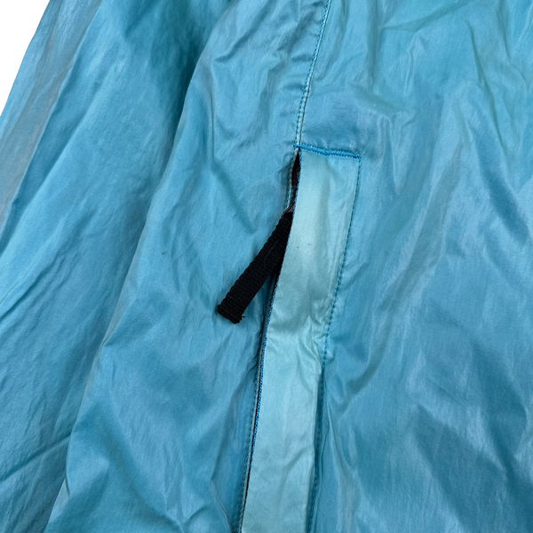 Stone Island 2009 Baby Blue Silk Prismatic Jacket - Large