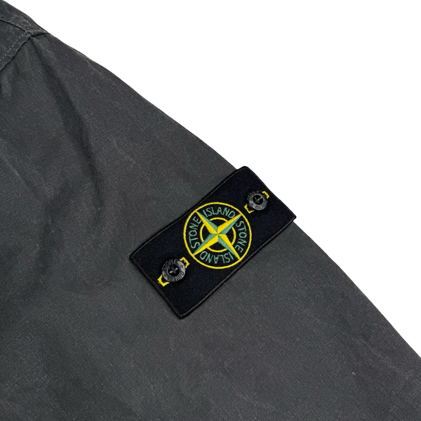 Stone Island No Seasons Tela Resinata Hooded Windbreaker Jacket - XL