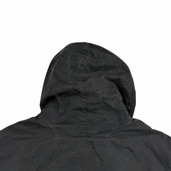 Stone Island No Seasons Tela Resinata Hooded Windbreaker Jacket - XL