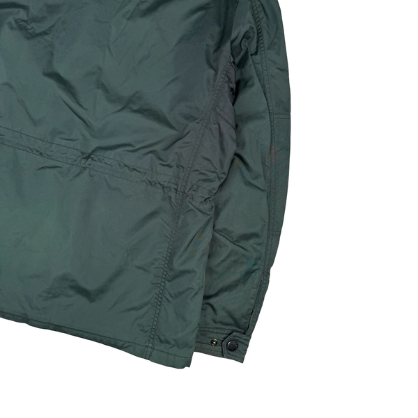 Burberry Nova Check Green Lined Collared Jacket - Medium