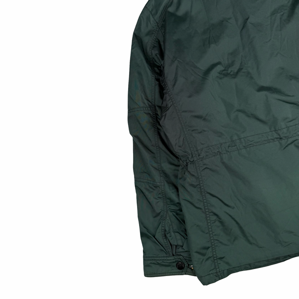 Burberry Nova Check Green Lined Collared Jacket - Medium
