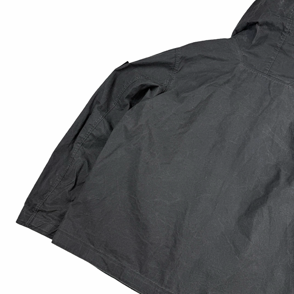 Stone Island No Seasons Tela Resinata Hooded Windbreaker Jacket - XL