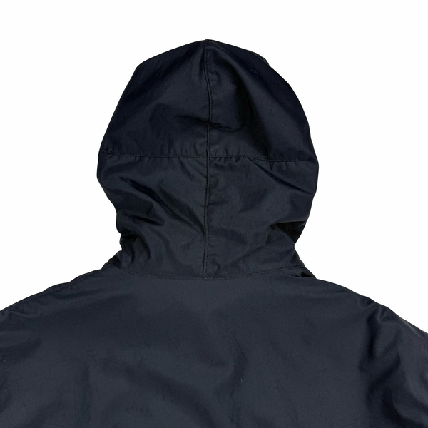 Stone Island Nylam 1999 Navy Vintage Green Edge Duel Layer Multi-pocket Jacket - Large