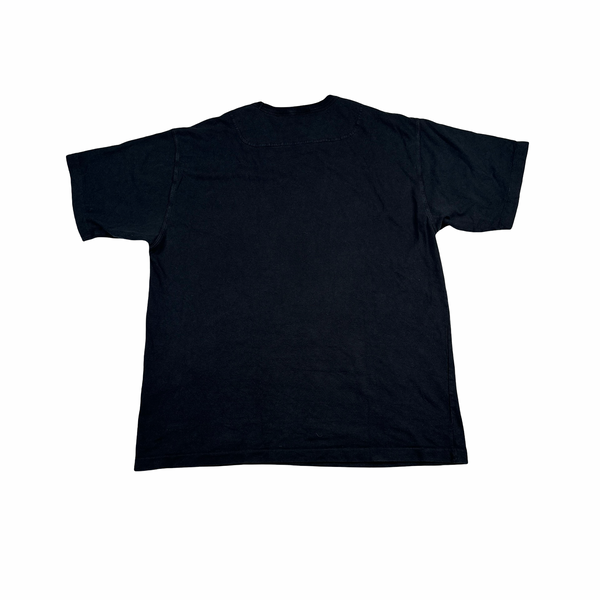 Stone Island 2023 Black Spellout Short Sleeved T Shirt - Large