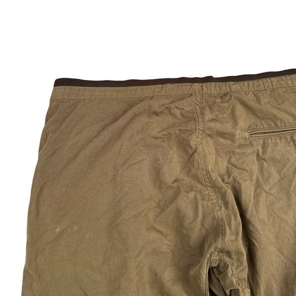 Stone Island 2012 Brown Cotton Cargo Shorts - 30"