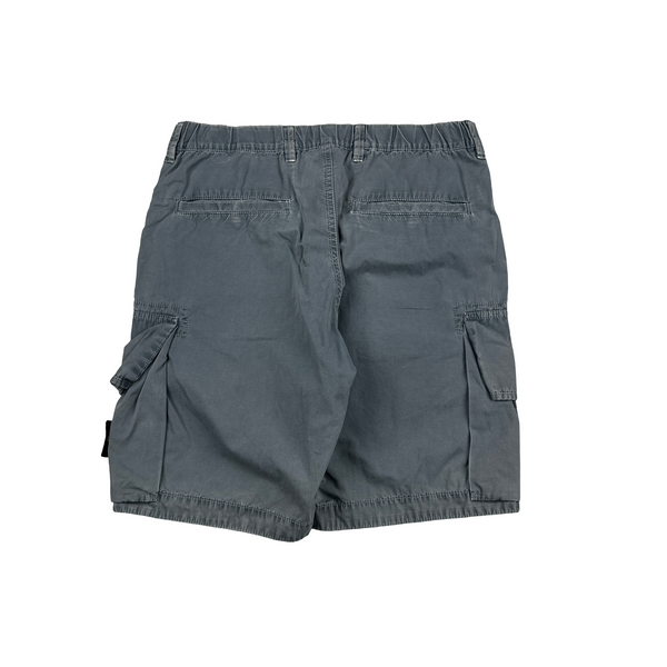 Stone Island 2017 Grey Cargo Shorts - 31"