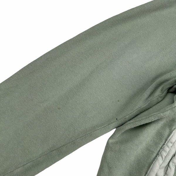 Stone Island 2009 Green Zipped Cotton Hooded Jumper - XL