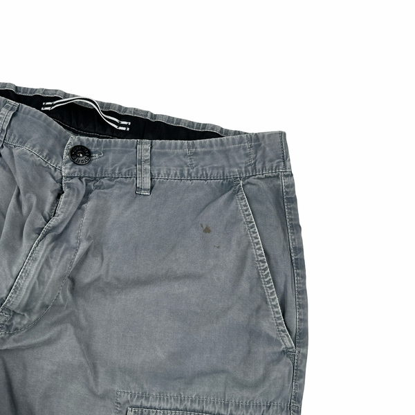 Stone Island 2017 Grey Cargo Shorts - 31"