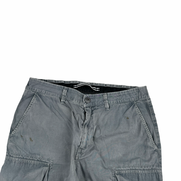 Stone Island 2017 Grey Cargo Shorts - 31"