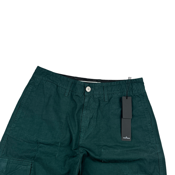 Stone Island 2023 Sea Green Loose Fit  Shorts - 30"