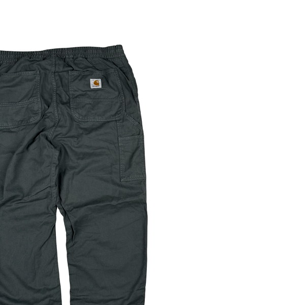 Carhartt WIP Flint Pant Cotton Grey Trousers - 34"