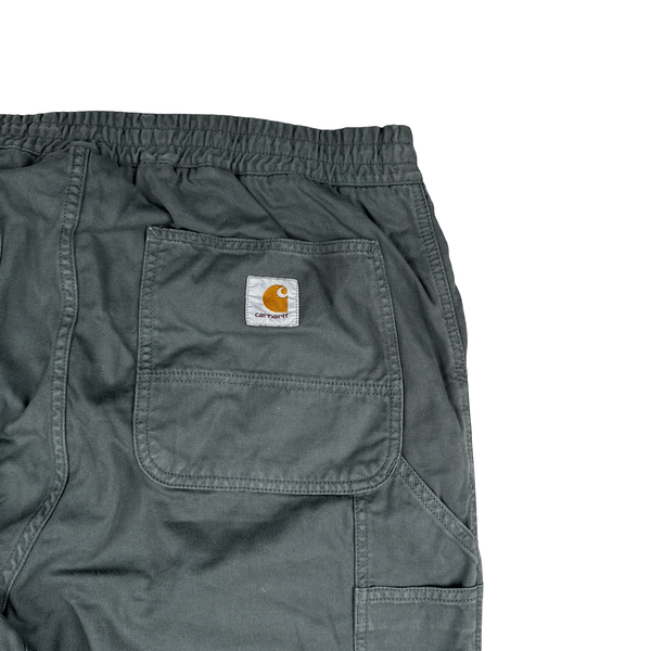 Carhartt WIP Flint Pant Cotton Grey Trousers - 34"