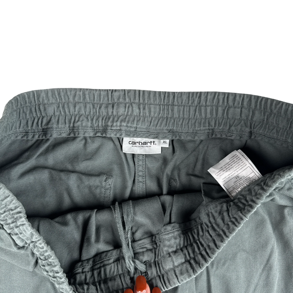 Carhartt WIP Flint Pant Cotton Grey Trousers - 34"