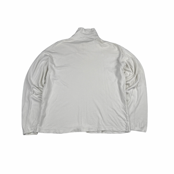Stone Island Vintage Spellout Cotton Lightweight Longsleeve Jumper  - Large