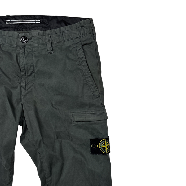 Stone Island Grey 2019 SK Cargo Trousers - 31"