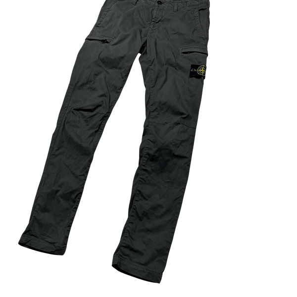 Stone Island Grey 2019 SK Cargo Trousers - 31"
