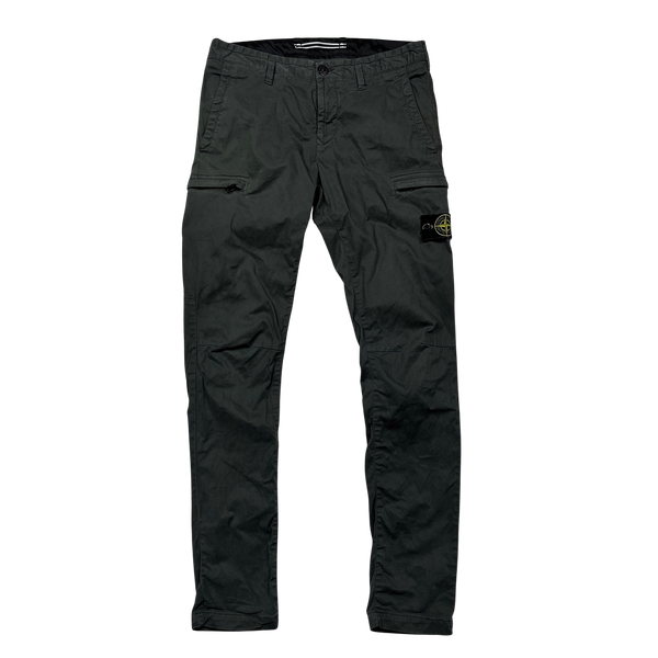 Stone Island Grey 2019 SK Cargo Trousers - 31"