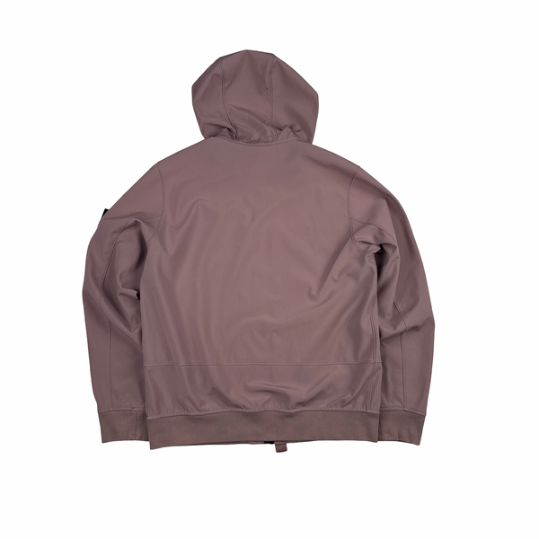 Stone Island 2018 Rose Pink Soft Shell R Jacket - Large