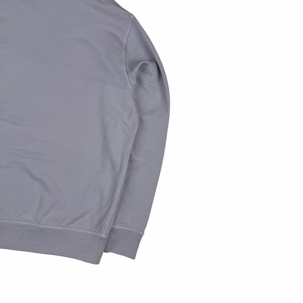 Stone Island 2018 Lilac Chest Pocket Zip Detail Hooded Sweatshirt Jumper- XL
