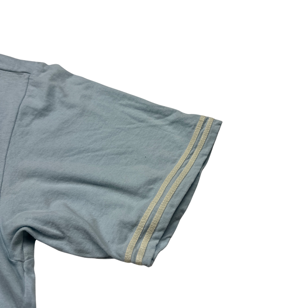 Stone Island 2021 Sky Blue Cotton T Shirt - Large