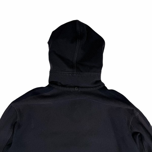 Stone Island AW2001 Navy Vintage Compass Wool Button/Zip  Coat - XXL