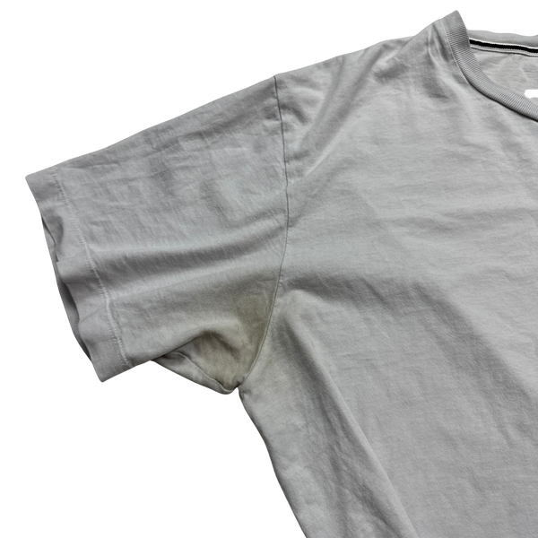 Stone Island White Reflective T Shirt - XL