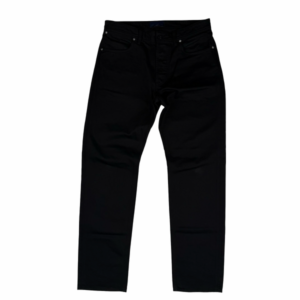 Stone Island 2025 Black Denim Research Straight Fit Jeans - 33"