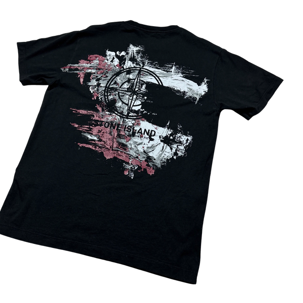 Stone Island 2020 Isola Di Pietra Print T Shirt - XL