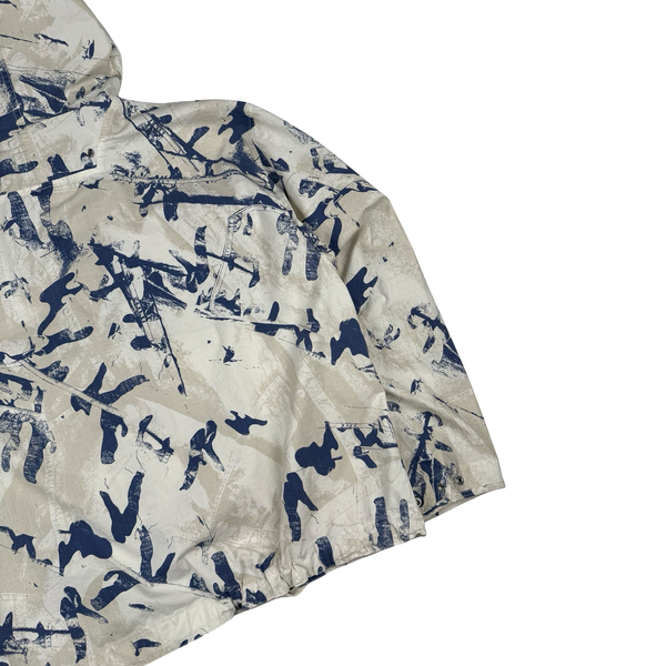 Stone Island 2025 Scan Camo On Stretch Ripstop-OVD Zipped Jacket - Medium