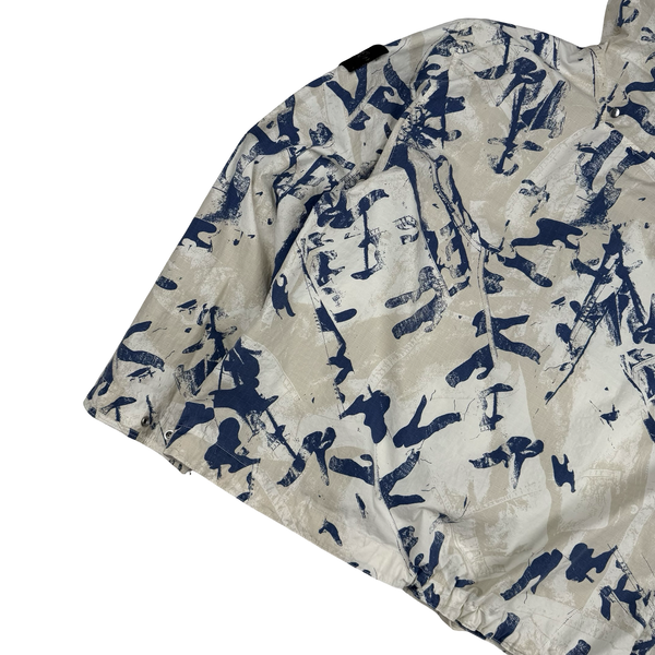 Stone Island 2025 Scan Camo On Stretch Ripstop-OVD Zipped Jacket - Medium