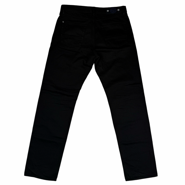 Stone Island 2025 Black Denim Research Straight Fit Jeans - 33"