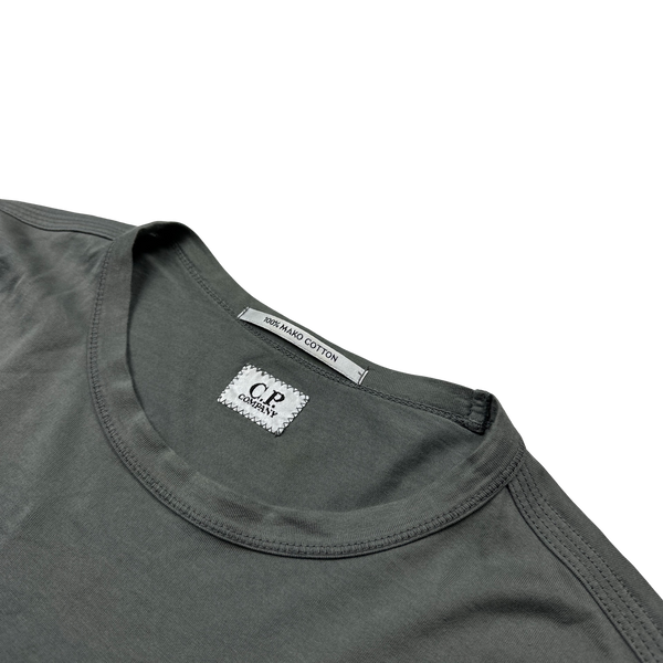 CP Company Charcoal Grey Longsleeve T Shirt - Medium
