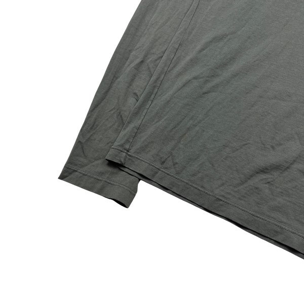CP Company Charcoal Grey Longsleeve T Shirt - Medium