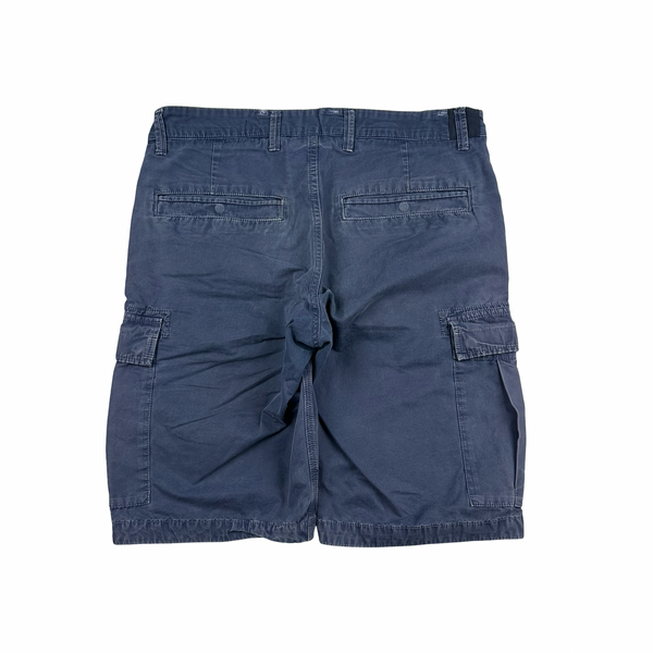 Stone Island Cotton Light Blue Cargo Shorts - 29"