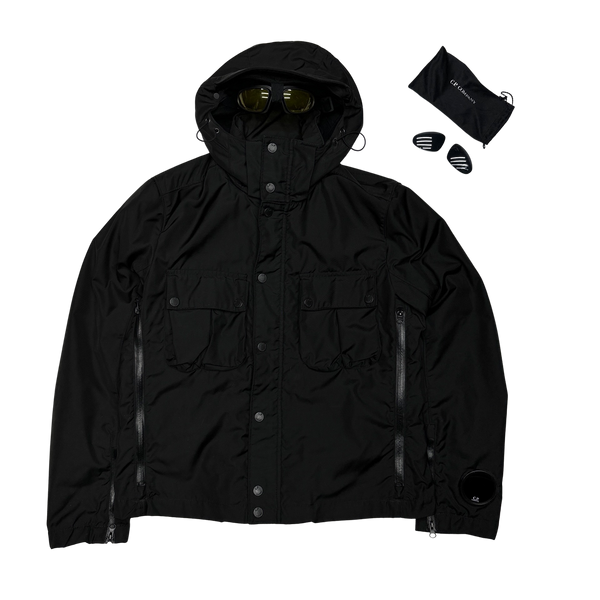 CP Company 2008 Thick Nylon Barrufaldi Ski Glasses Jacket - Large