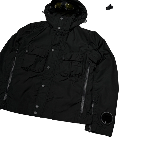 CP Company 2008 Thick Nylon Barrufaldi Ski Glasses Jacket - Large