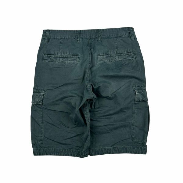 Stone Island 2018 Sage Green Cargo Shorts - 29"