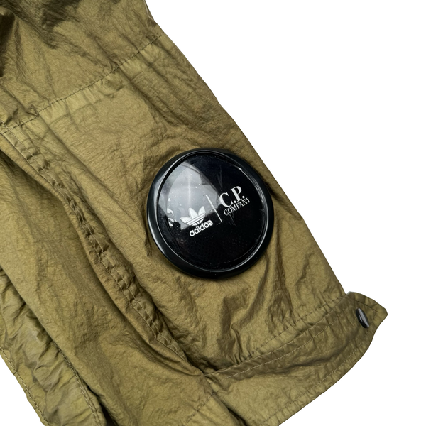 CP Company x Adidas Khaki Explorer Chrome Goggle Jacket - Large