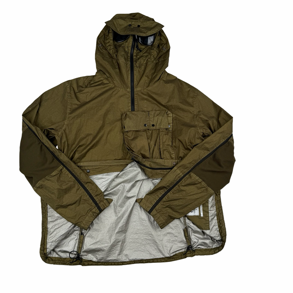 CP Company x Adidas Khaki Explorer Chrome Goggle Jacket - Large