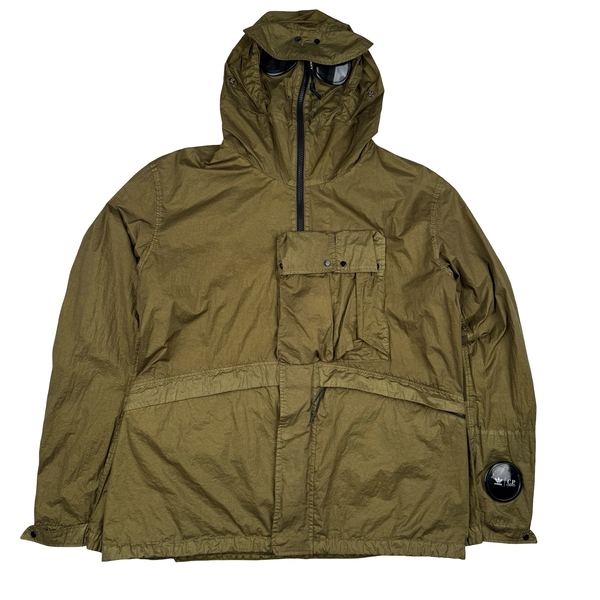 CP Company x Adidas Khaki Explorer Chrome Goggle Jacket - Large